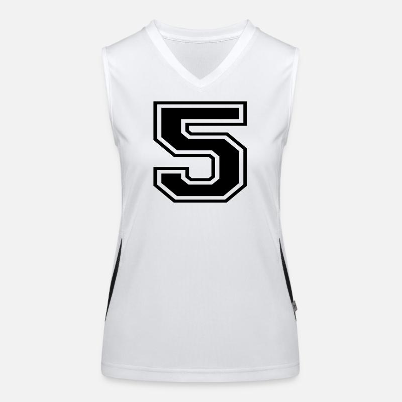 5 Funktionelles Kontrast-Tank Top für Frauen