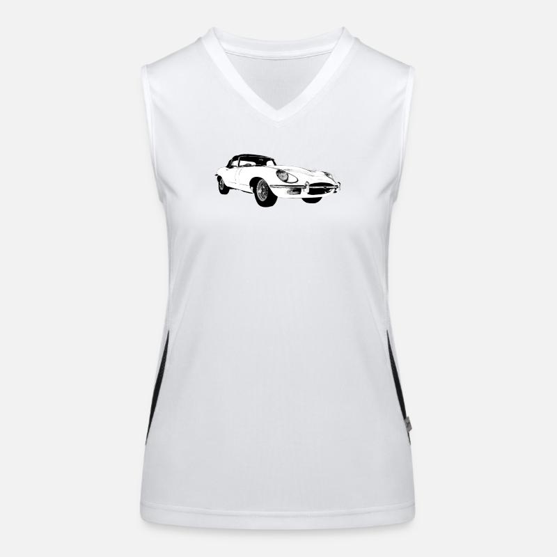 E type jag Women's Functional Contrast Tank Top