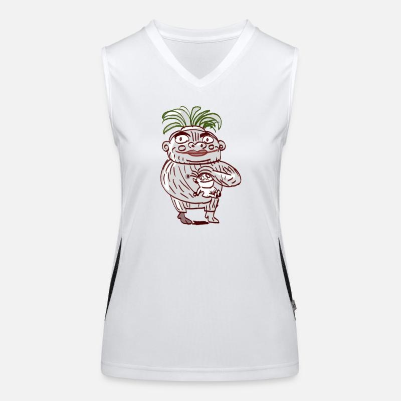 Mutter Funktionelles Kontrast-Tank Top für Frauen