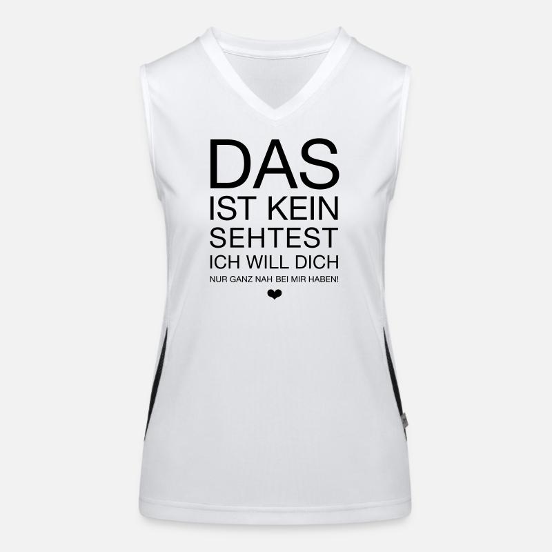this is not a sehtest Women's Functional Contrast Tank Top