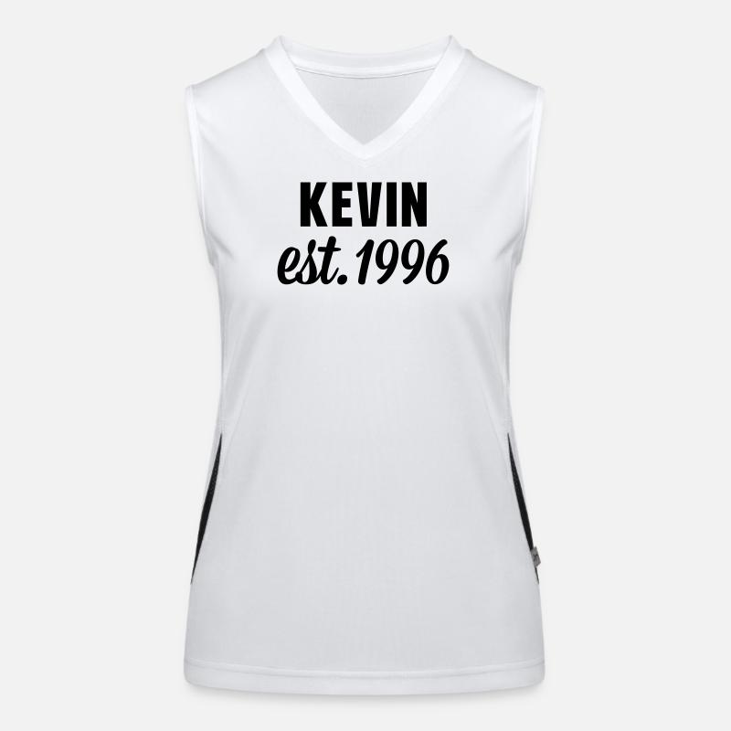 Kevin est 1996 Funktionelles Kontrast-Tank Top für Frauen