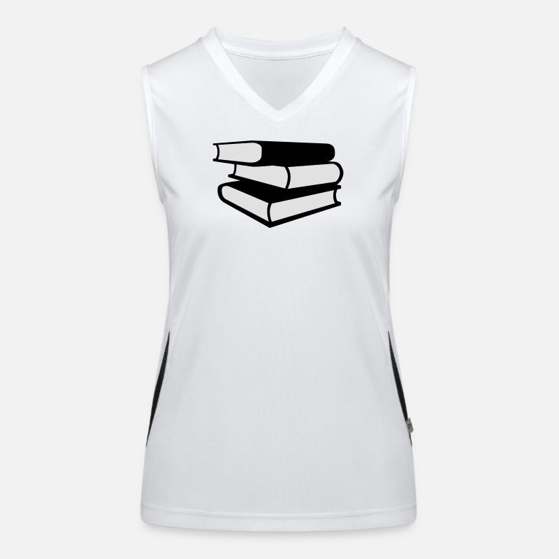 Books Women's Functional Contrast Tank Top