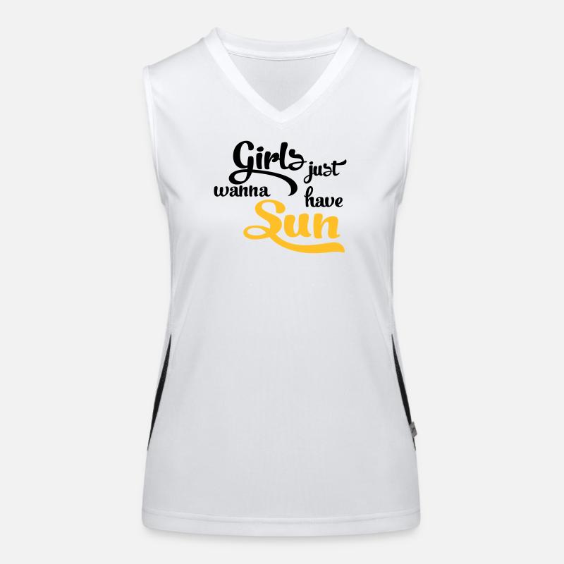 sun Women's Functional Contrast Tank Top