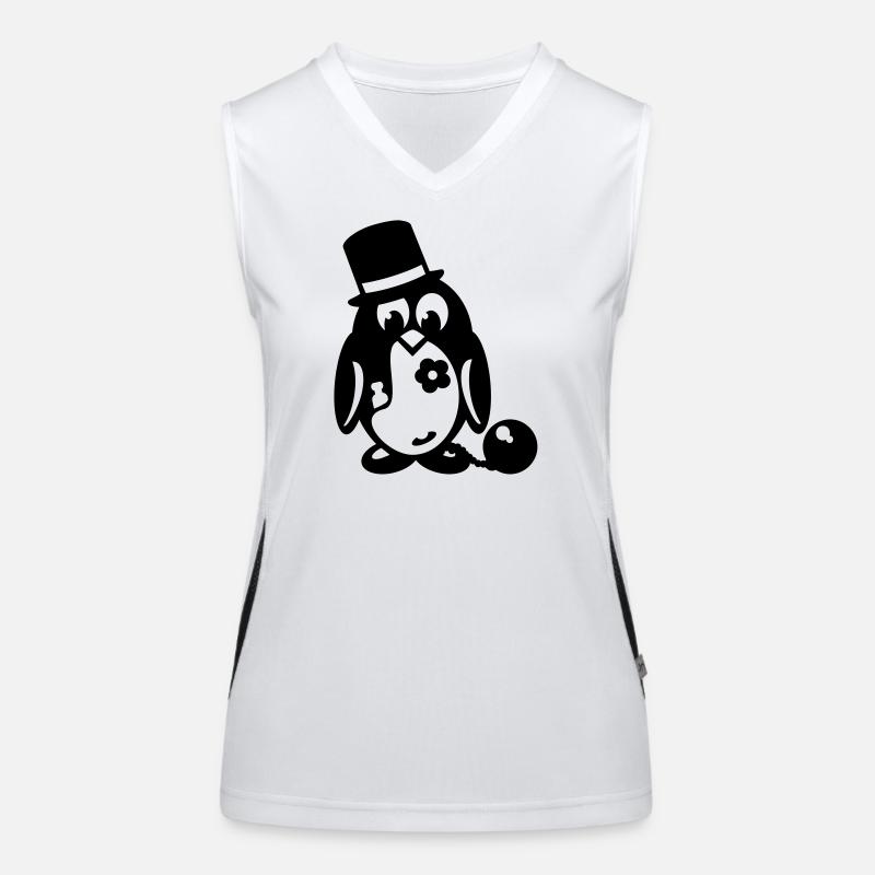penguin bachelor Women's Functional Contrast Tank Top