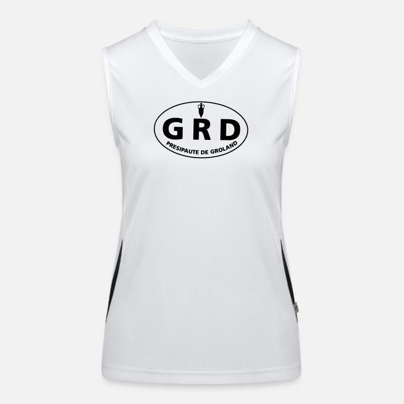 GRD Funktionelles Kontrast-Tank Top für Frauen