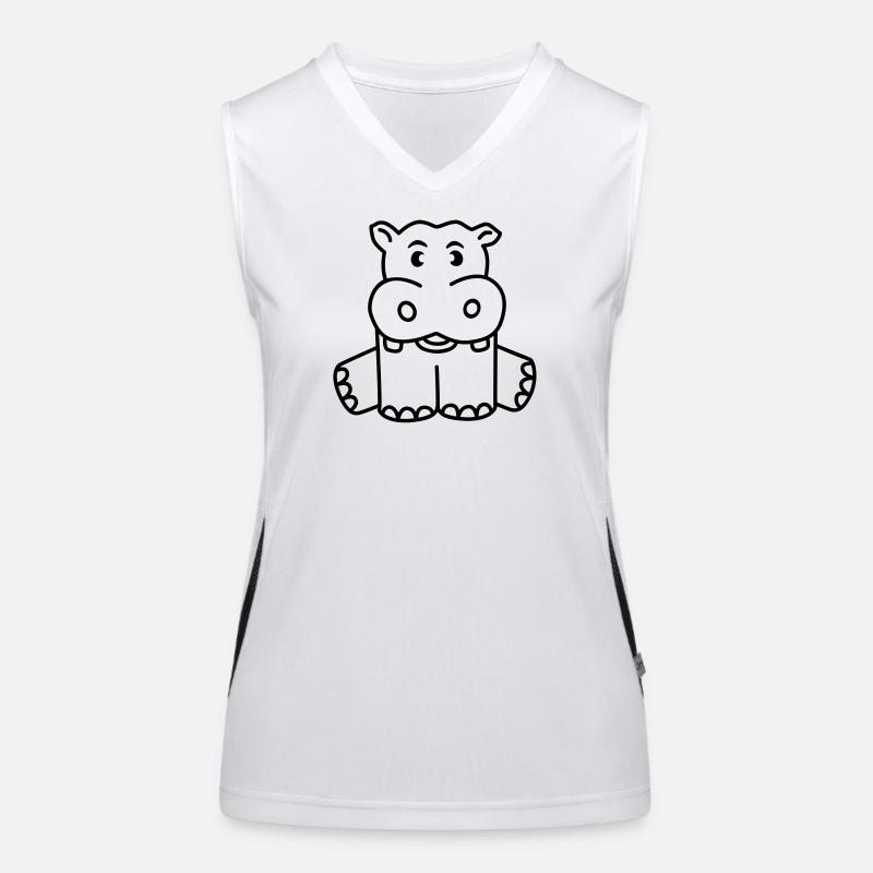 Hippo Débardeur respirant contrasté Femme