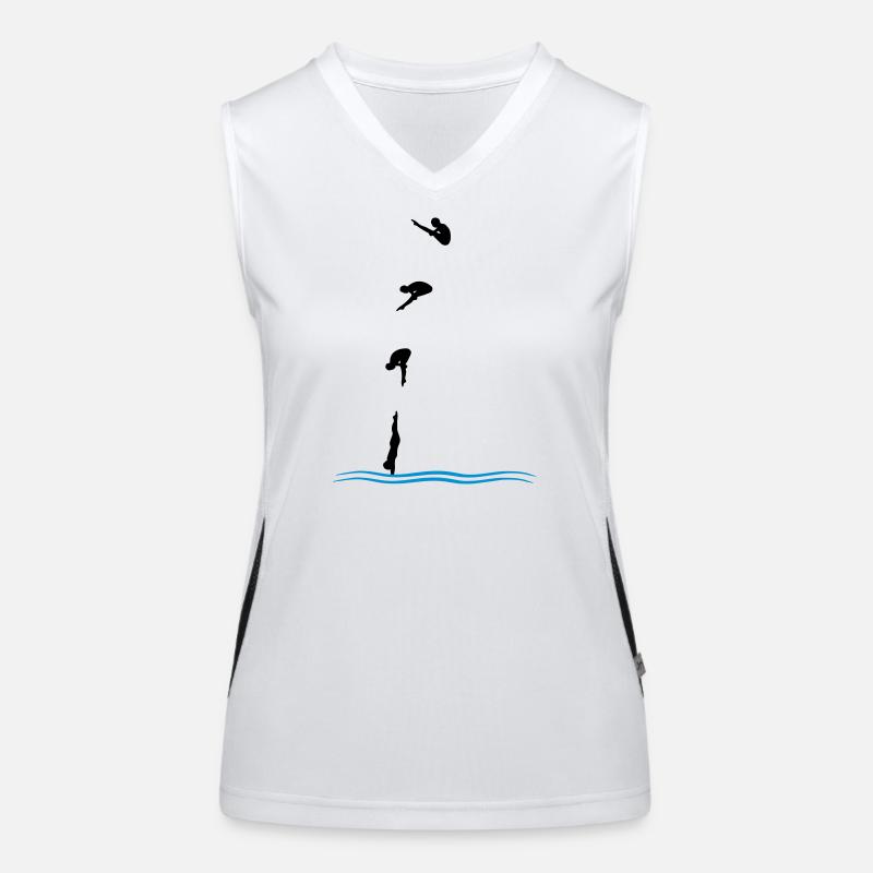 High diving Women's Functional Contrast Tank Top