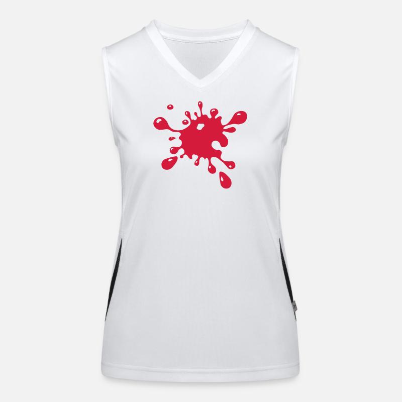 Klacks Funktionelles Kontrast-Tank Top für Frauen