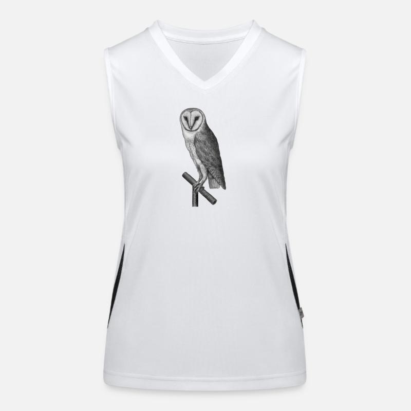 Hibou Débardeur respirant contrasté Femme
