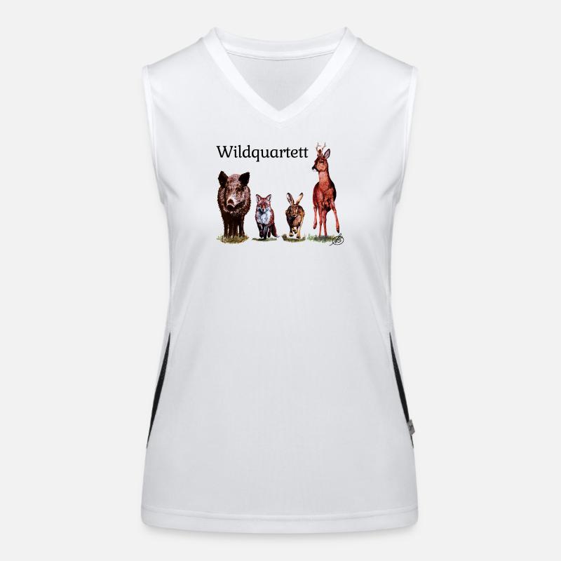 Wild Quartet Women's Functional Contrast Tank Top