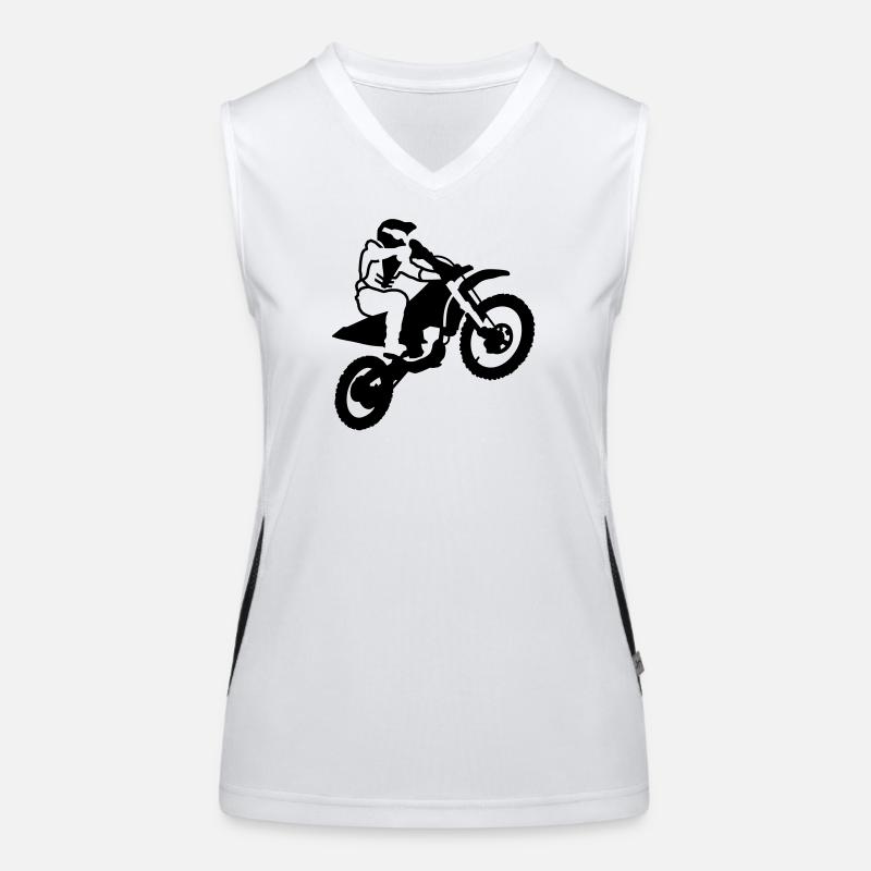 motorrad_8 Women's Functional Contrast Tank Top