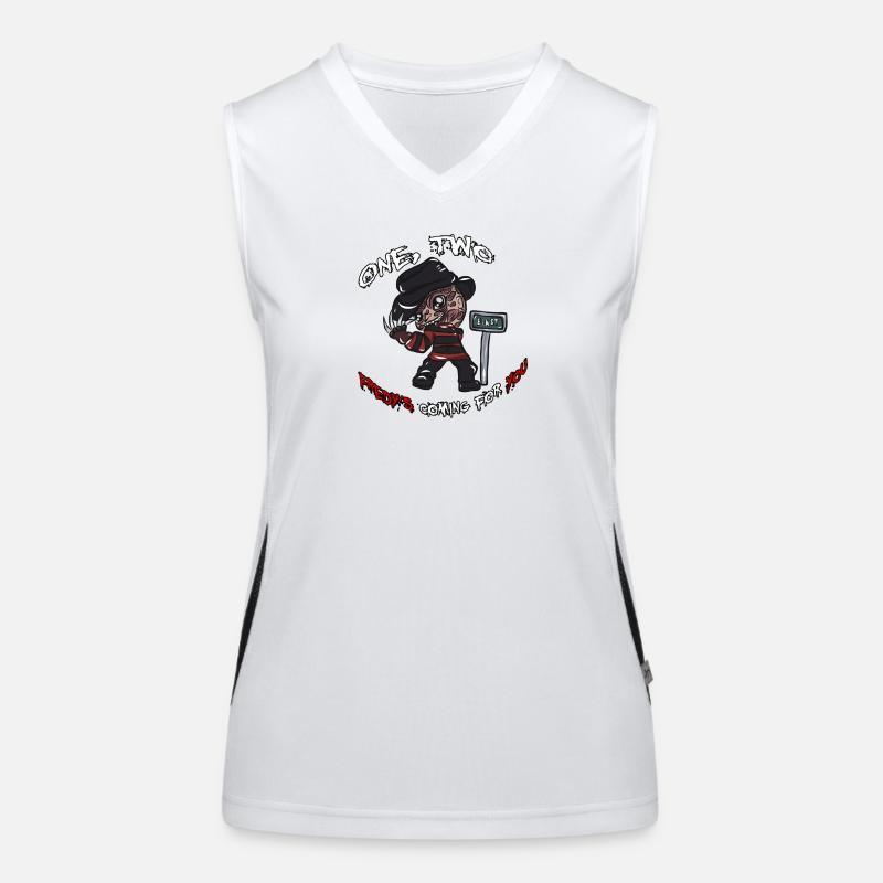 Freddy's Halloween present Women's Functional Contrast Tank Top