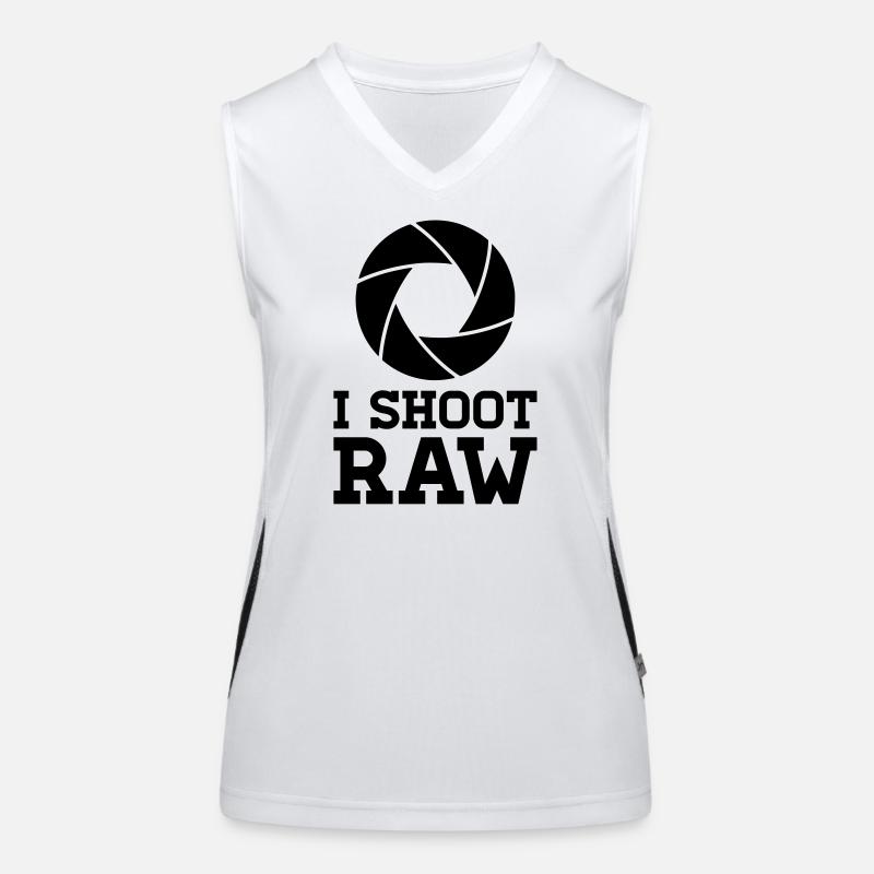 I Shoot Film – Analog Kamera ?-Format Design Funktionelles Kontrast-Tank Top für Frauen