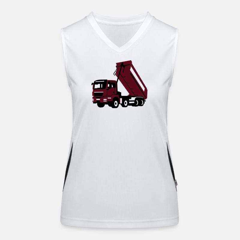 Kipper Funktionelles Kontrast-Tank Top für Frauen