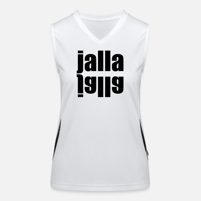 Jalla jalla Funktionelles Kontrast-Tank Top für Frauen