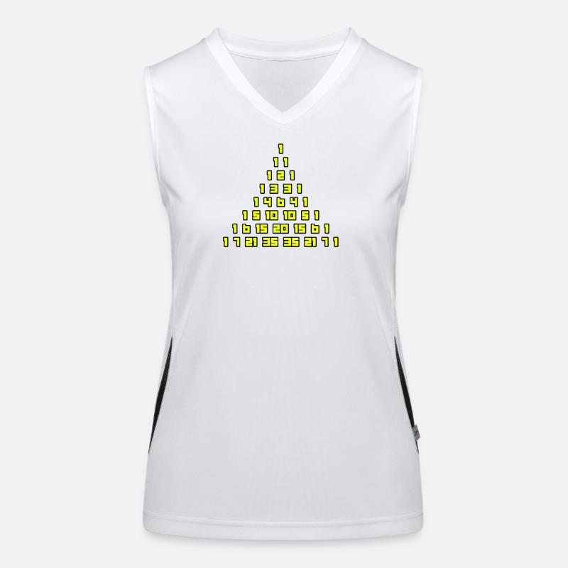 Le triangle de Pascal Débardeur respirant contrasté Femme