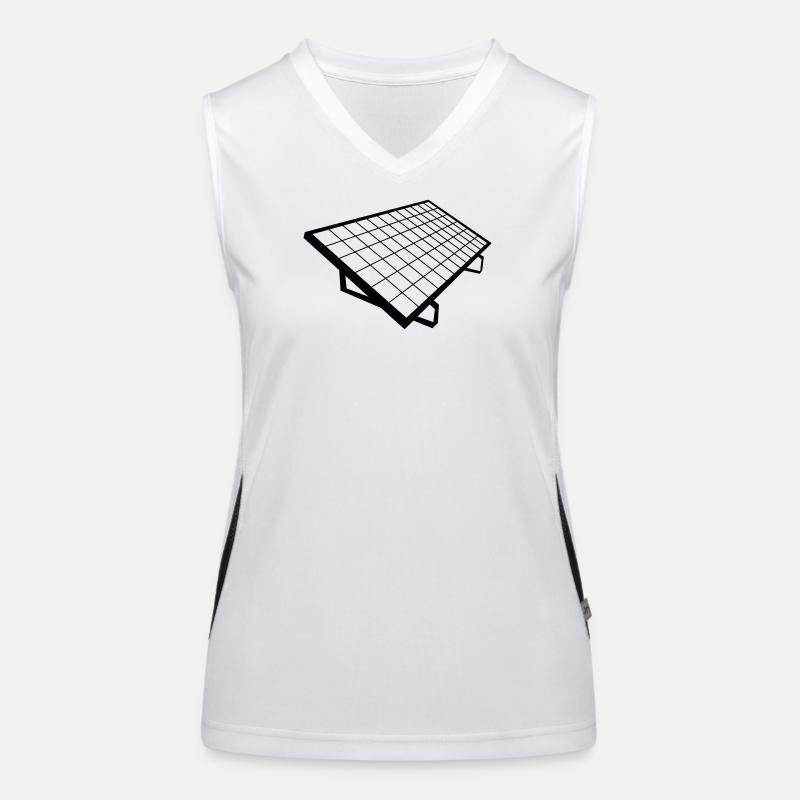 solar panel Solar Anlage Funktionelles Kontrast-Tank Top für Frauen