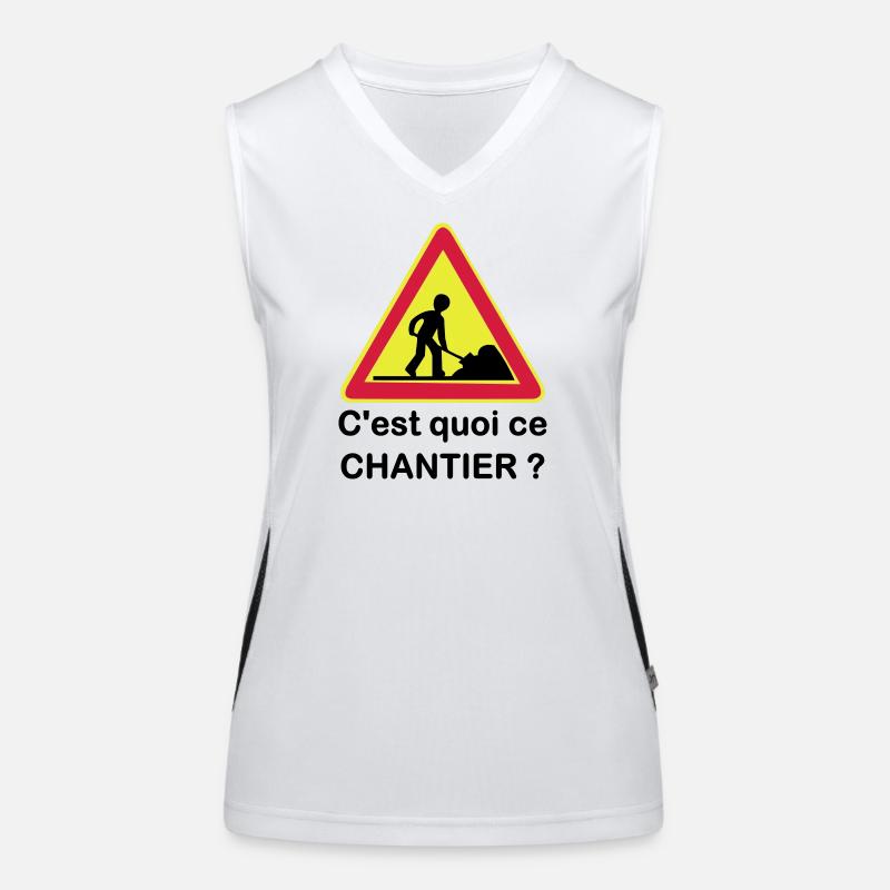 What is this site? Women's Functional Contrast Tank Top