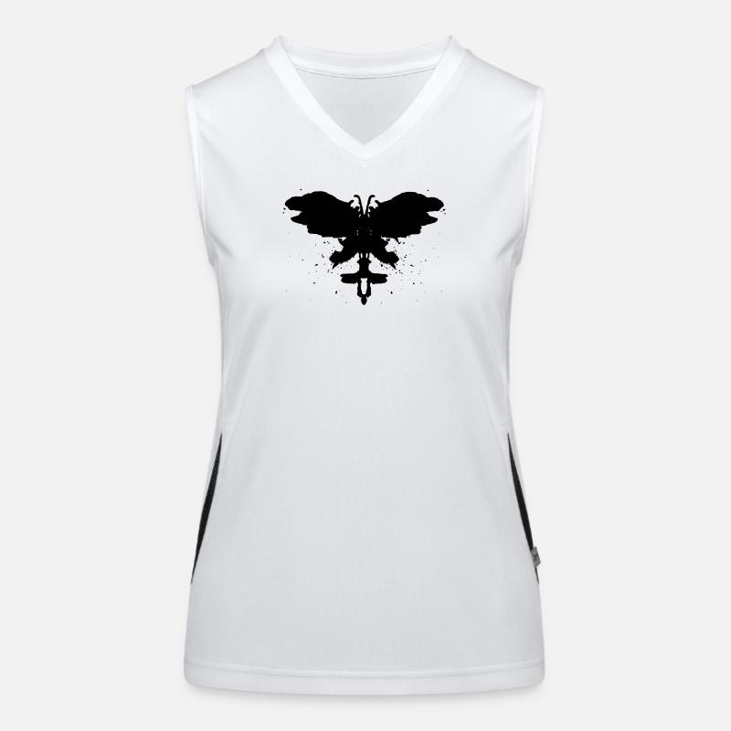 Rorschach Funktionelles Kontrast-Tank Top für Frauen