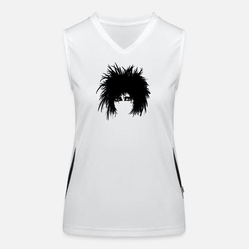 Dark Wave Electro Pop Punk 80s Women's Functional Contrast Tank Top