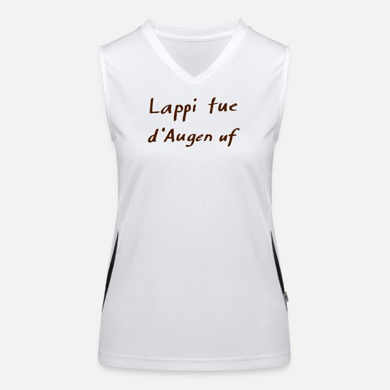 Lappi do the eyes Women's Functional Contrast Tank Top