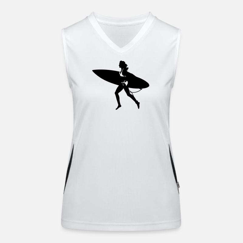 surfing Débardeur respirant contrasté Femme