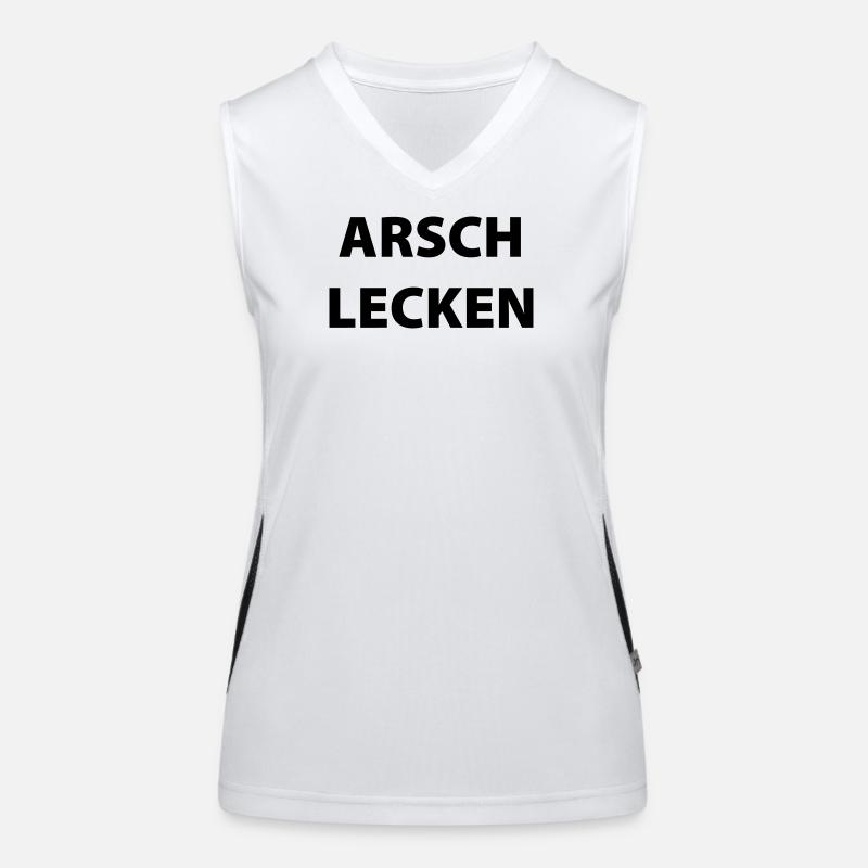 Ass Licking Women's Functional Contrast Tank Top