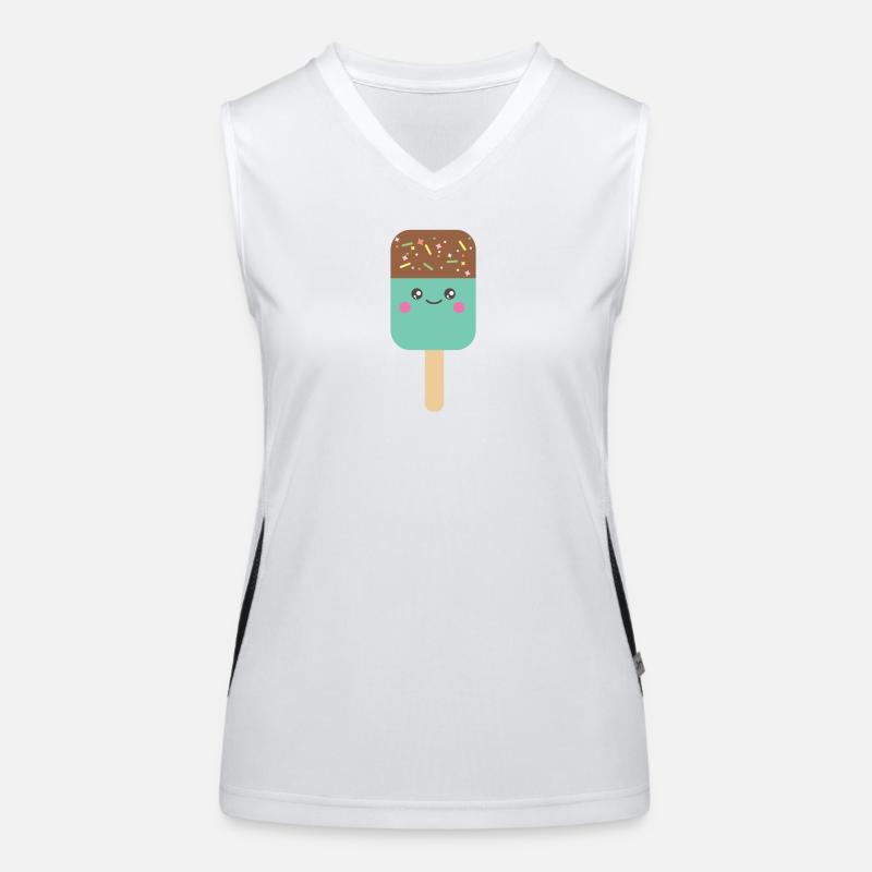 Ice cream Women's Functional Contrast Tank Top