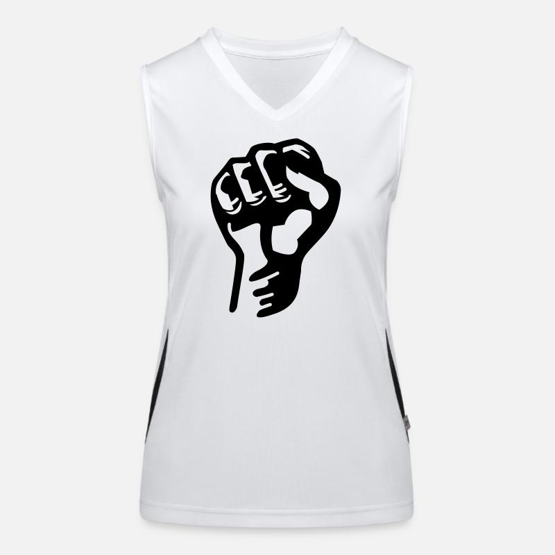 Faust Funktionelles Kontrast-Tank Top für Frauen