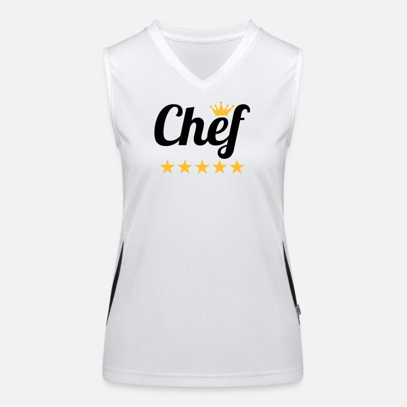 Chef Women's Functional Contrast Tank Top