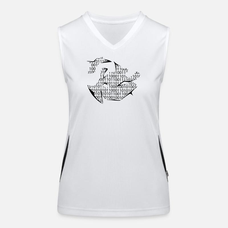 Programmierer Funktionelles Kontrast-Tank Top für Frauen