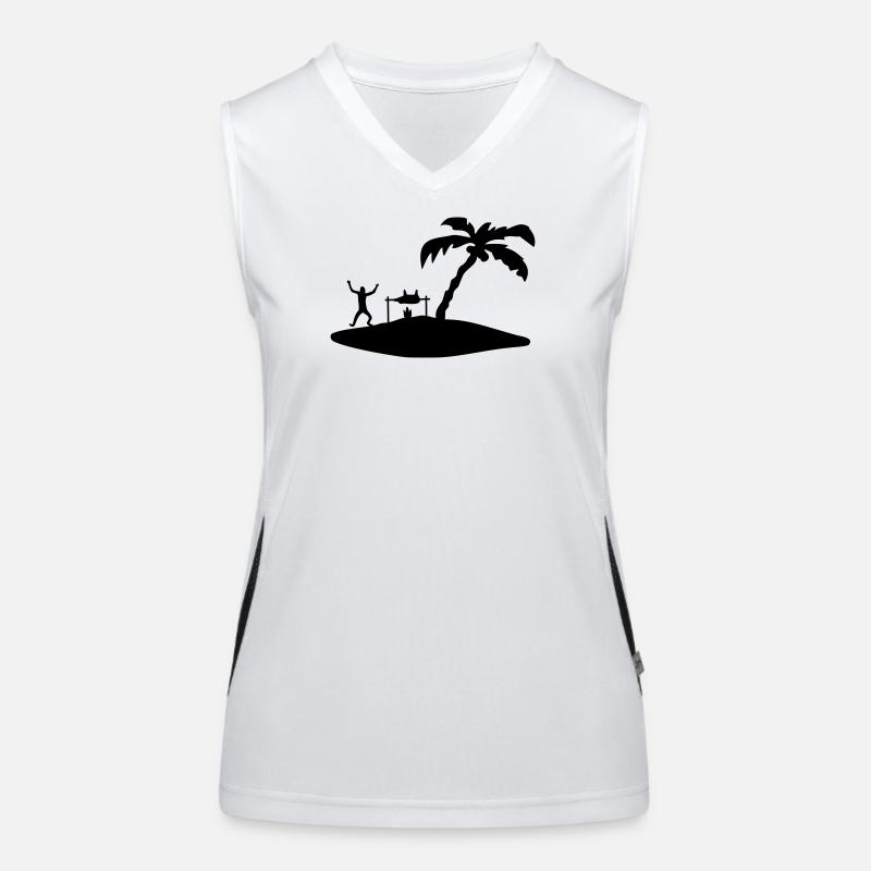 barbecue Women's Functional Contrast Tank Top
