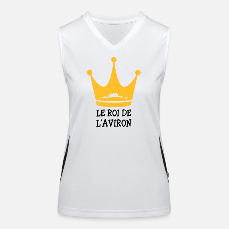 Le Roi de l'Aviron Women's Functional Contrast Tank Top