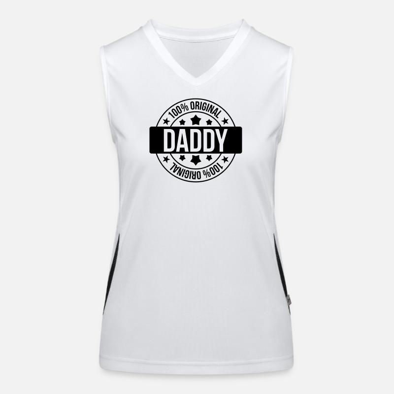 Daddy Funktionelles Kontrast-Tank Top für Frauen