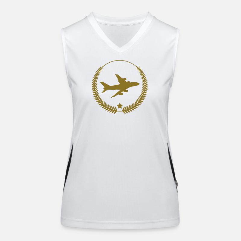 Aviation / Luftfahrt [Pilot] Funktionelles Kontrast-Tank Top für Frauen