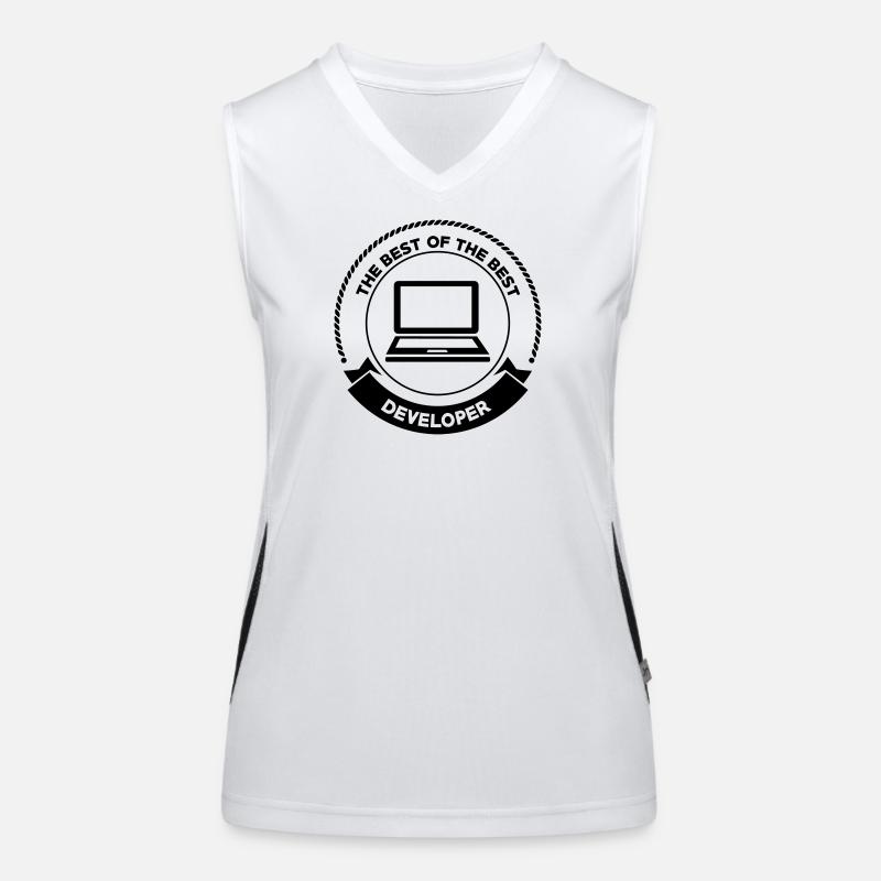 Developer Funktionelles Kontrast-Tank Top für Frauen