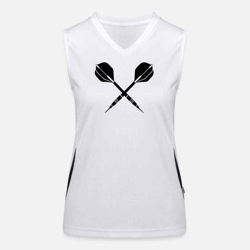 darts Women's Functional Contrast Tank Top