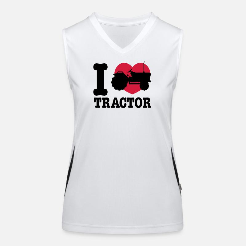 tractor Women's Functional Contrast Tank Top