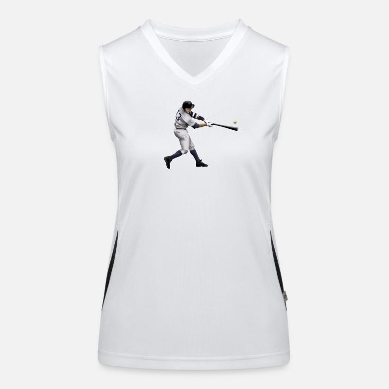 baseball Débardeur respirant contrasté Femme