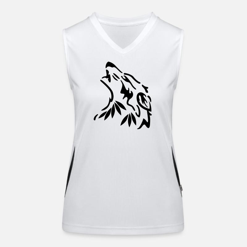 wolf Women's Functional Contrast Tank Top
