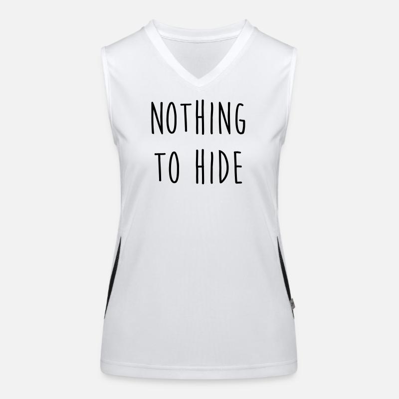 Nothing to Hide / Style / Mode / Swag / Vogue Women's Functional Contrast Tank Top