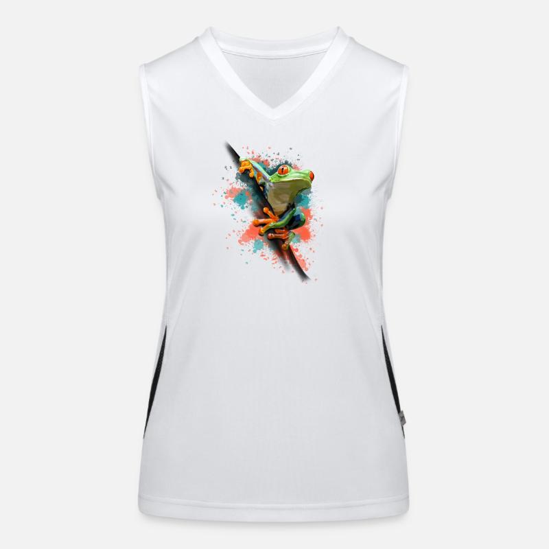 grenouille Débardeur respirant contrasté Femme