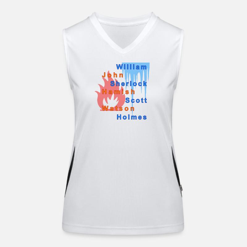 Fire and ice Women's Functional Contrast Tank Top