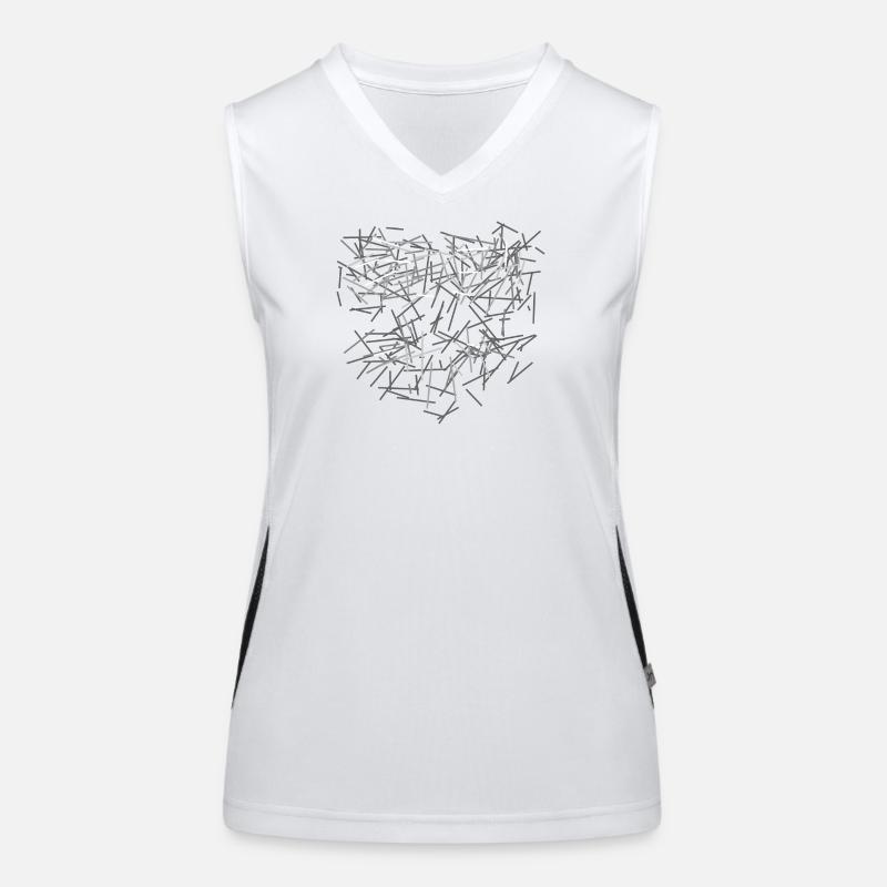 abstrait Débardeur respirant contrasté Femme