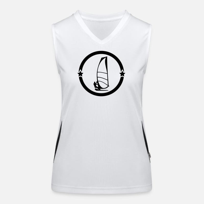 Windsurf Windsurfing Windsurfen Planche à voile Women's Functional Contrast Tank Top