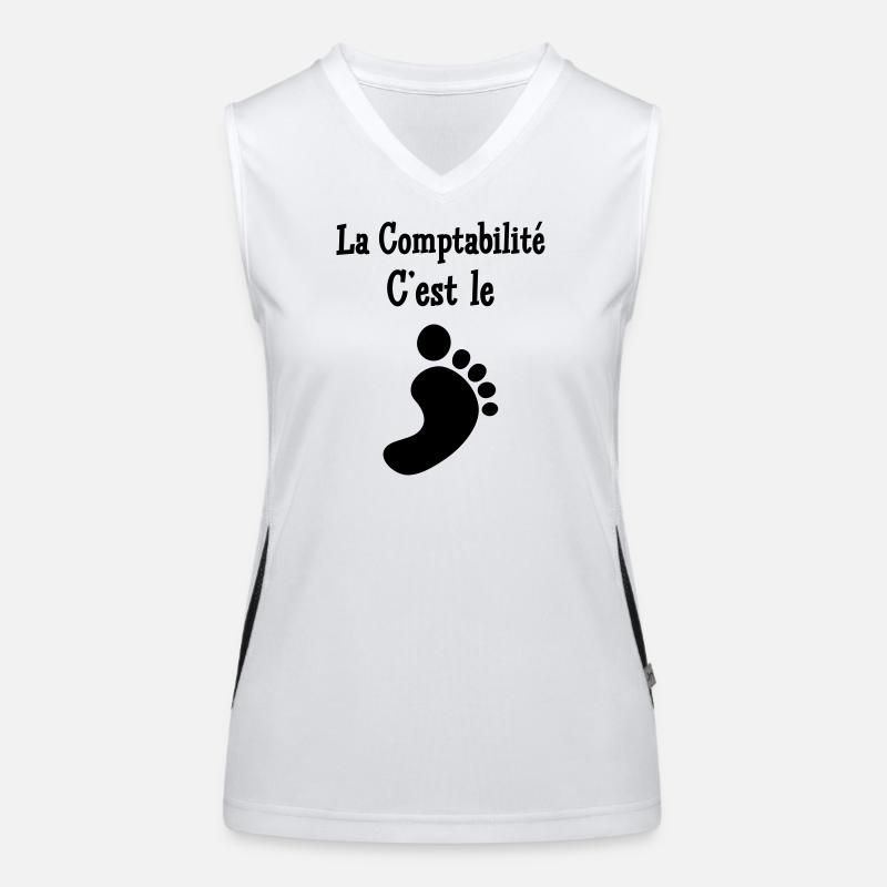 Accountant / Accounting / Comptable / Comptabilité Women's Functional Contrast Tank Top