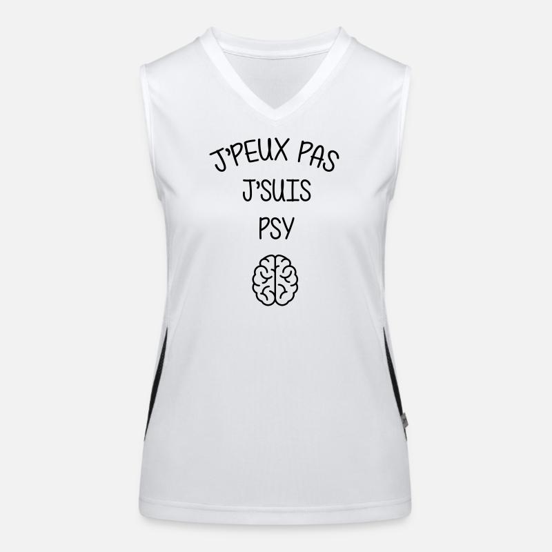 Psychoanalysis Psychoanalytiker Psychanalyse Women's Functional Contrast Tank Top