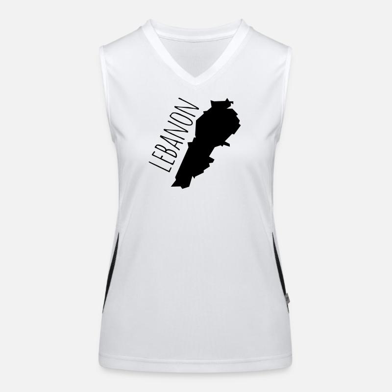 Lebanon Women's Functional Contrast Tank Top