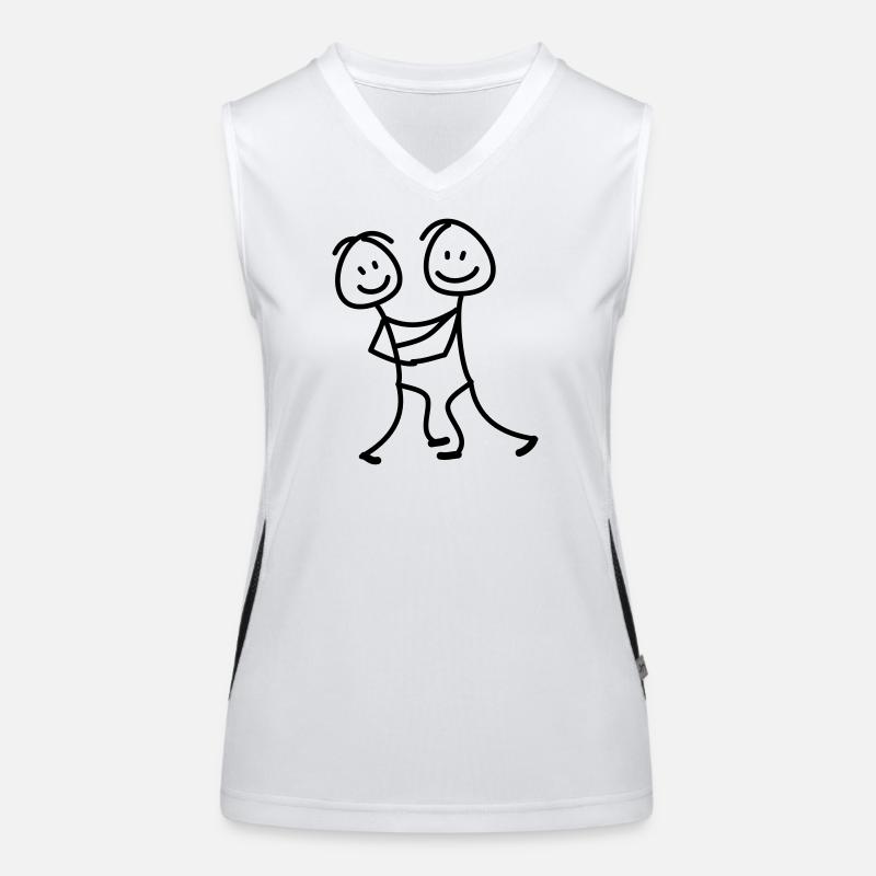 dancing Women's Functional Contrast Tank Top