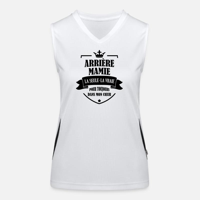 Arrière Mamie Mamy Grand-Mère Grand Mere Women's Functional Contrast Tank Top